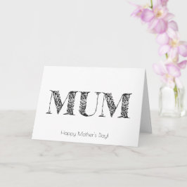 Muttertagskarte Karte