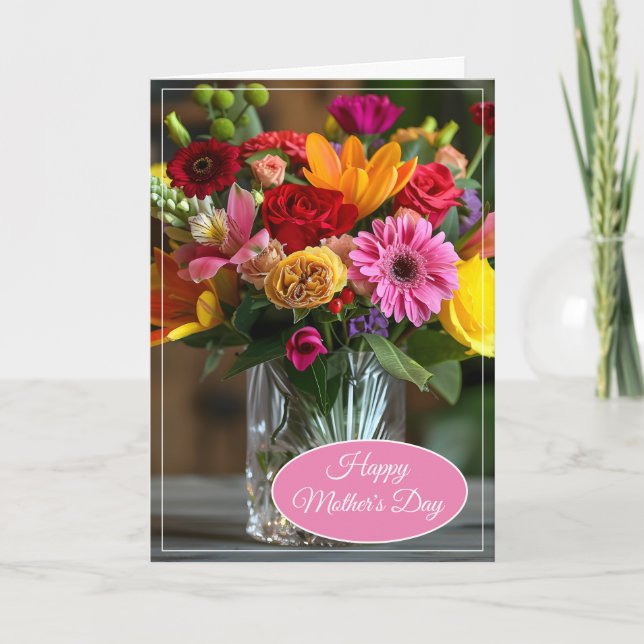 Muttertagskarte Karte (Vorderseite)