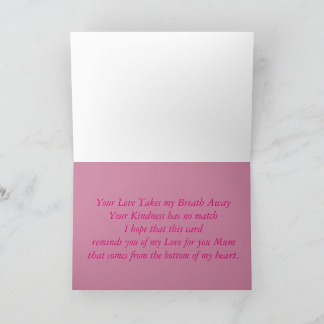 Muttertagskarte Karte (Innenseite)