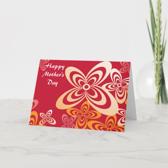 Muttertagskarte Karte (Vorderseite)