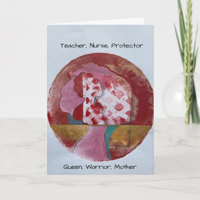 Muttertagskarte Karte (Vorderseite)