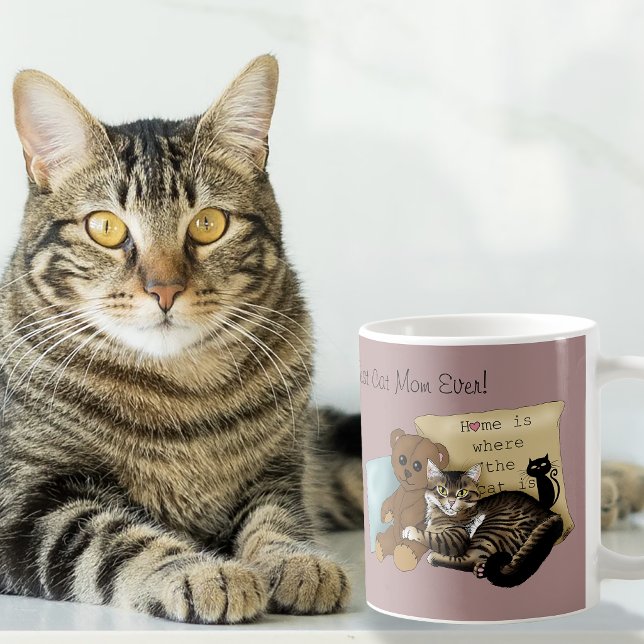 Muttertagskatze Kaffeetasse (Von Creator hochgeladen)