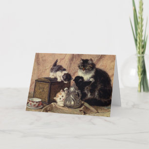 Muttertagskatzen Karte