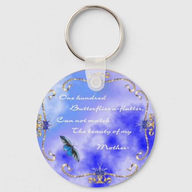 Muttertagskette Schlüsselanhänger (Vorderseite)