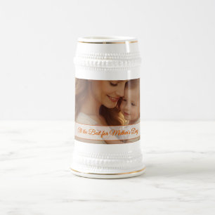 Muttertagsliebe – Ein Moment der reinen Freude Bierglas