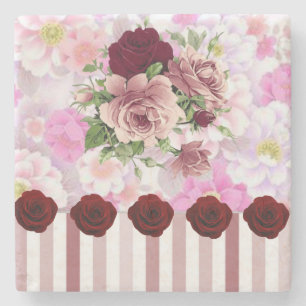 Muttertagsmarmor-Stone-Untersetzer Steinuntersetzer