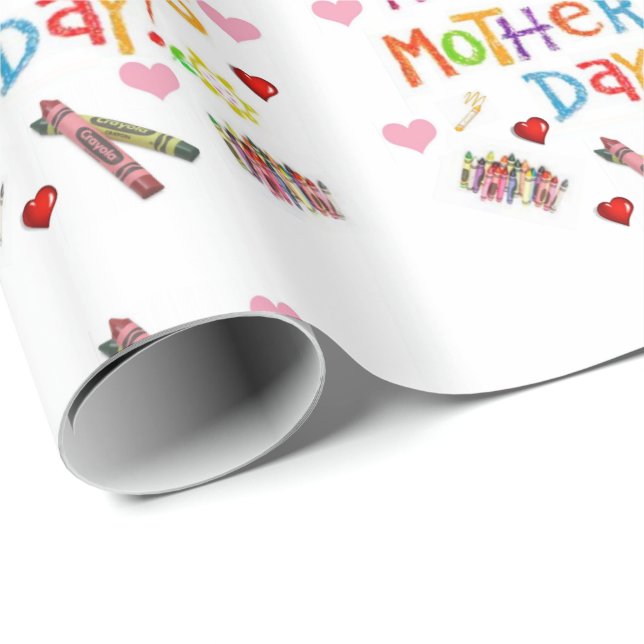 Muttertagspapier Geschenkpapier (Rolleneckpunkt)