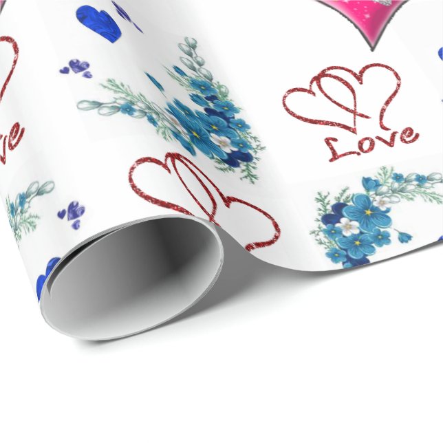 Muttertagspapier Geschenkpapier (Rolleneckpunkt)