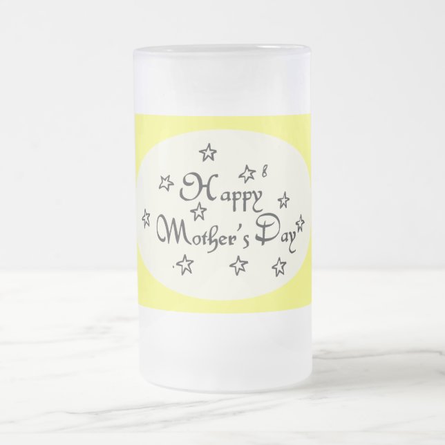 Muttertagsstars - mattglas bierglas (Mittel)