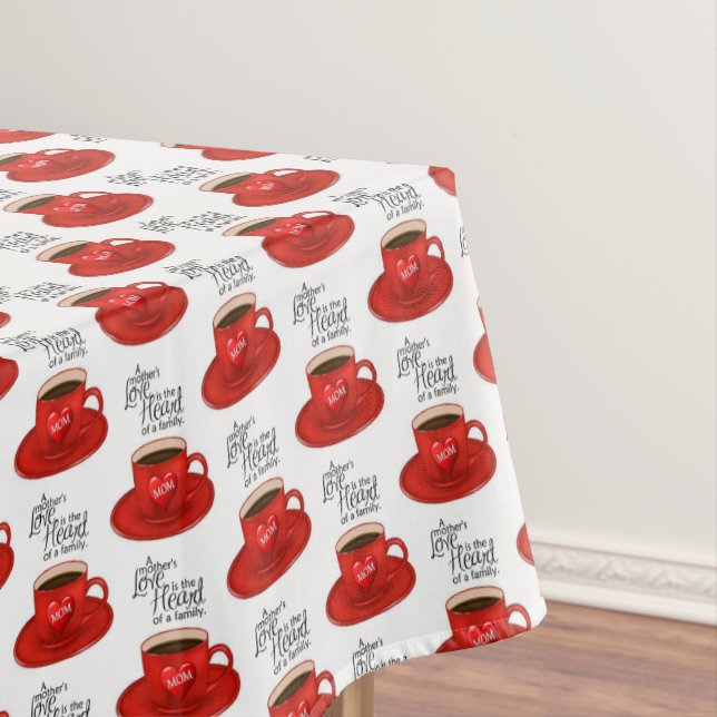 Muttertagstablette Tischdecke (Beispiel)