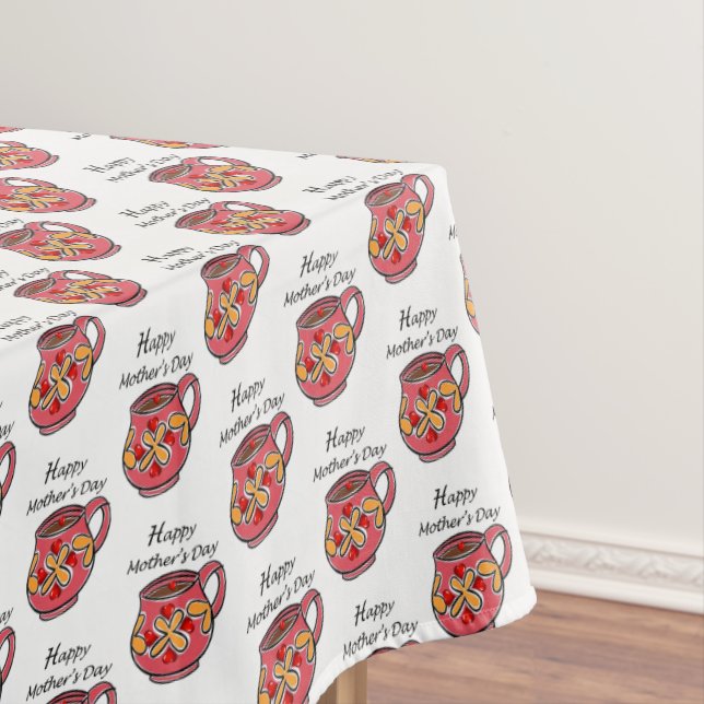 Muttertagstablette Tischdecke (Beispiel)