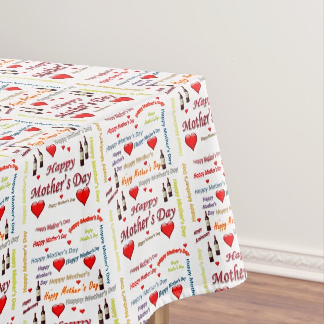 Muttertagstablette Tischdecke (Beispiel)