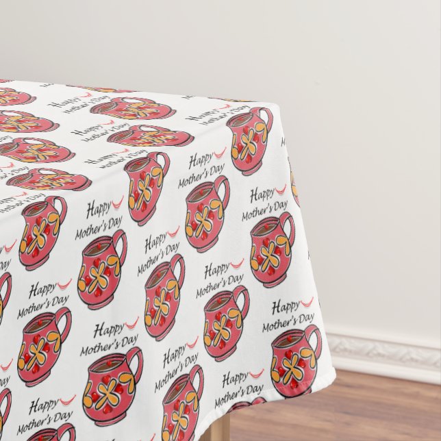 Muttertagstablette Tischdecke (Beispiel)