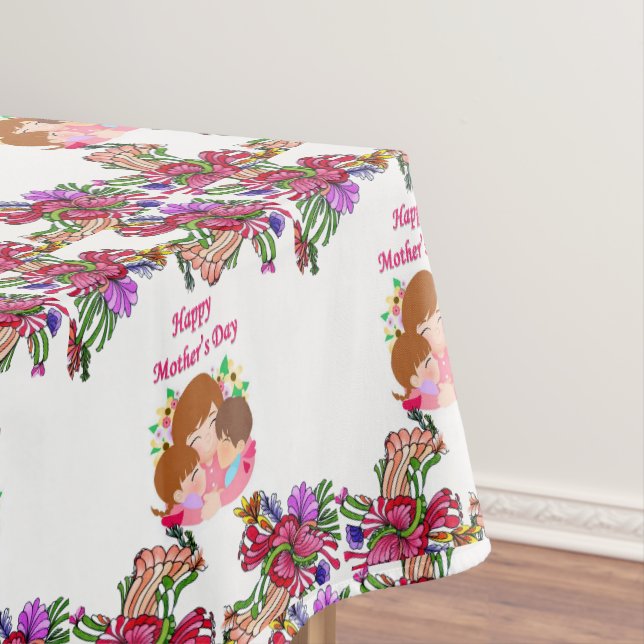 Muttertagstablette Tischdecke (Beispiel)
