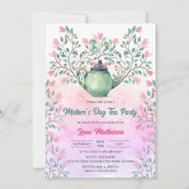 Muttertagstee Party Einladung