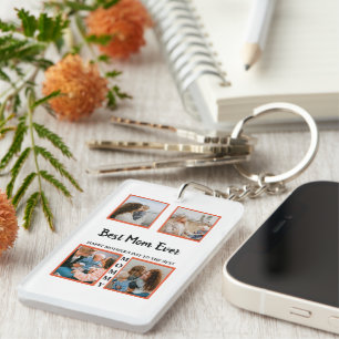 Muttertagsvorstellung für Foto für Mama Schlüsselanhänger