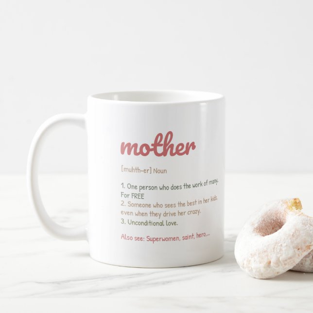 Muttertagswrap Kaffeetasse (Mit Donut)