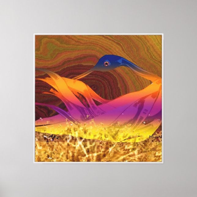 Muttervogel Leinwanddruck (Vorderseite)