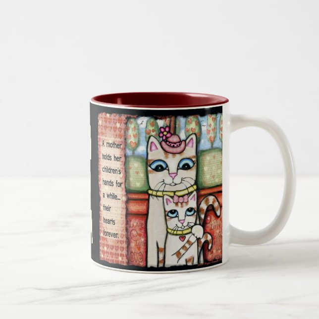 Mutterzitate Kaffeepause Tasse (Rechts)
