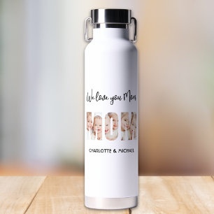 Mutti 3 Fotos Buchstaben Ausschneiden Trinkflasche