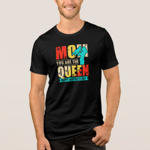 Mutti, du bist die Königin Tri-Blend Shirt