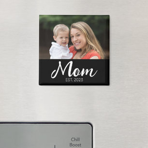 Mutti Established Foto Muttertag Magnet