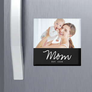 Mutti Established Foto Muttertag Magnet