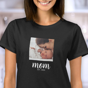 Mutti Established Foto Muttertag T-Shirt