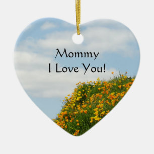 Mutti ich liebe Dich! Ornamente Geschenke Blue Sky