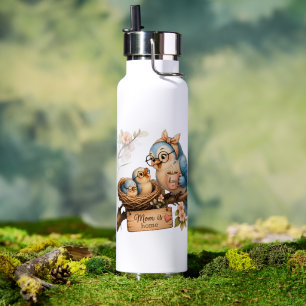 Mutti Ist Zu Hause Vogel Wasserflasche Süßes Gesch Trinkflasche