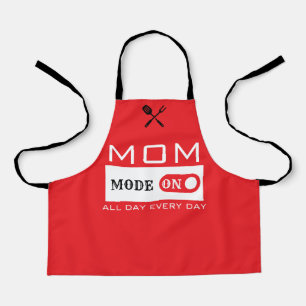 Mutti-Modus an Schürze