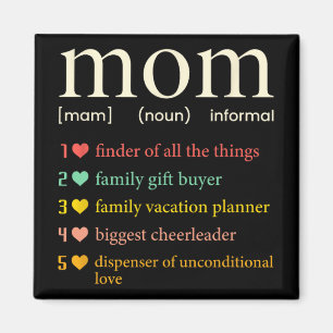 Mutti Substantiv Definition Lustige Mama Muttertag Magnet