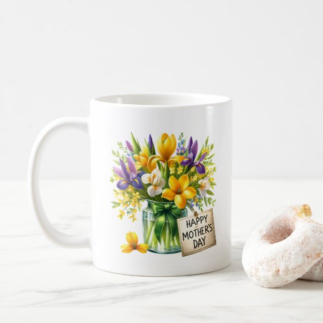 Mutti-Tag-Kaffeetasse Kaffeetasse (Mit Donut)