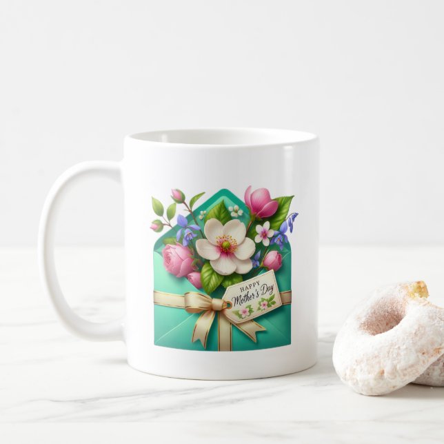 Mutti-Tag-Kaffeetasse Kaffeetasse (Mit Donut)