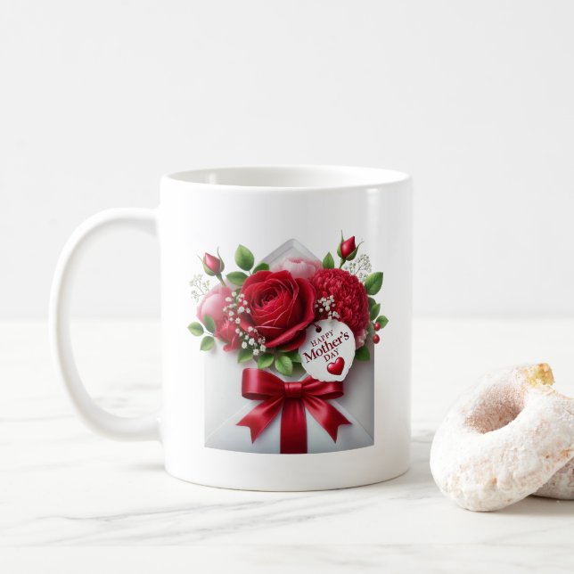 Mutti-Tag-Kaffeetasse Kaffeetasse (Mit Donut)