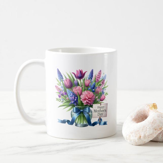 Mutti-Tag-Kaffeetasse Kaffeetasse (Mit Donut)