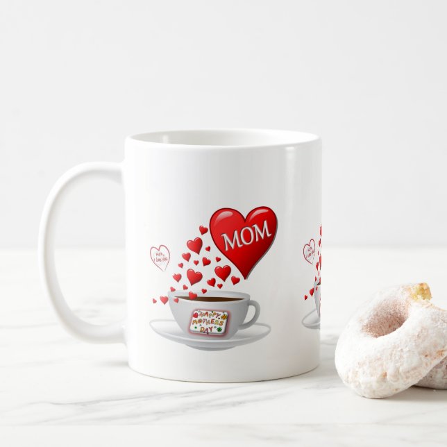 Mutti-Tassen Kaffeetasse (Mit Donut)