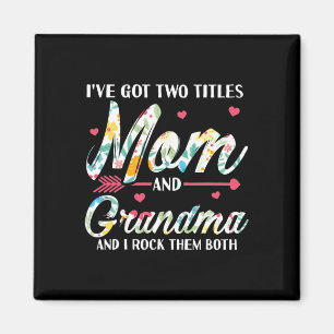 Mutti und Oma Geburtstag Magnet