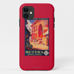 Muttra Krishna Tempel-Reise-Plakat title_seo2