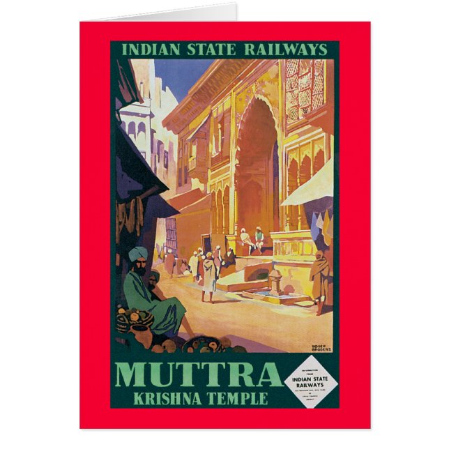 Muttra ~ Krishna Temple (Vorne)