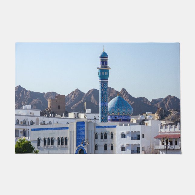 Muttrah Moschee - Muscat, Oman Fußmatte (Vorderseite)