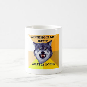 Mutwolf Kaffeetasse