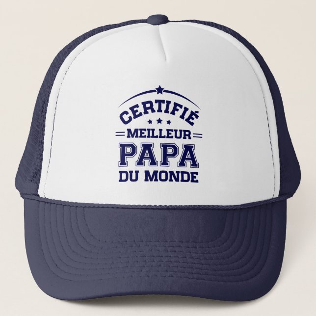 Mütze Fest der Väter - besserer Papa von Monde (Vorderseite)