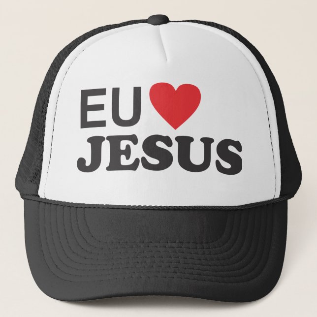 Mütze -, liebe Ich Jesus (Vorderseite)