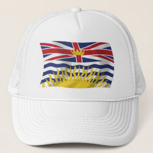 Mütze mit Flagge von British Columbia