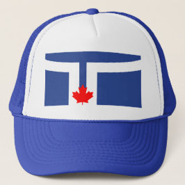 Mütze mit Flagge von Toronto, Ontario, Kanada