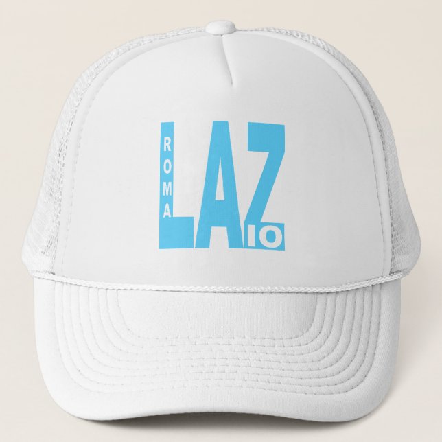 Mütze Trucker blanche DESIGN LAZIO ROMA (Vorderseite)