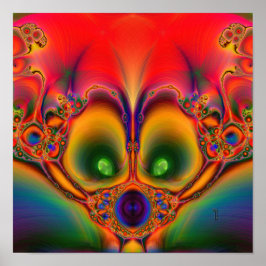 Muzzled (12" x 12") Art Print Poster