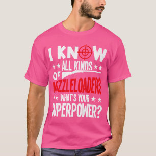 Muzzleloader Rifle Muzzleloading Reinigungskit Boa T-Shirt