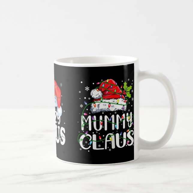 Muzzy Claus Xmas Familie Matching Funny Oma Chr Kaffeetasse (Rechts)